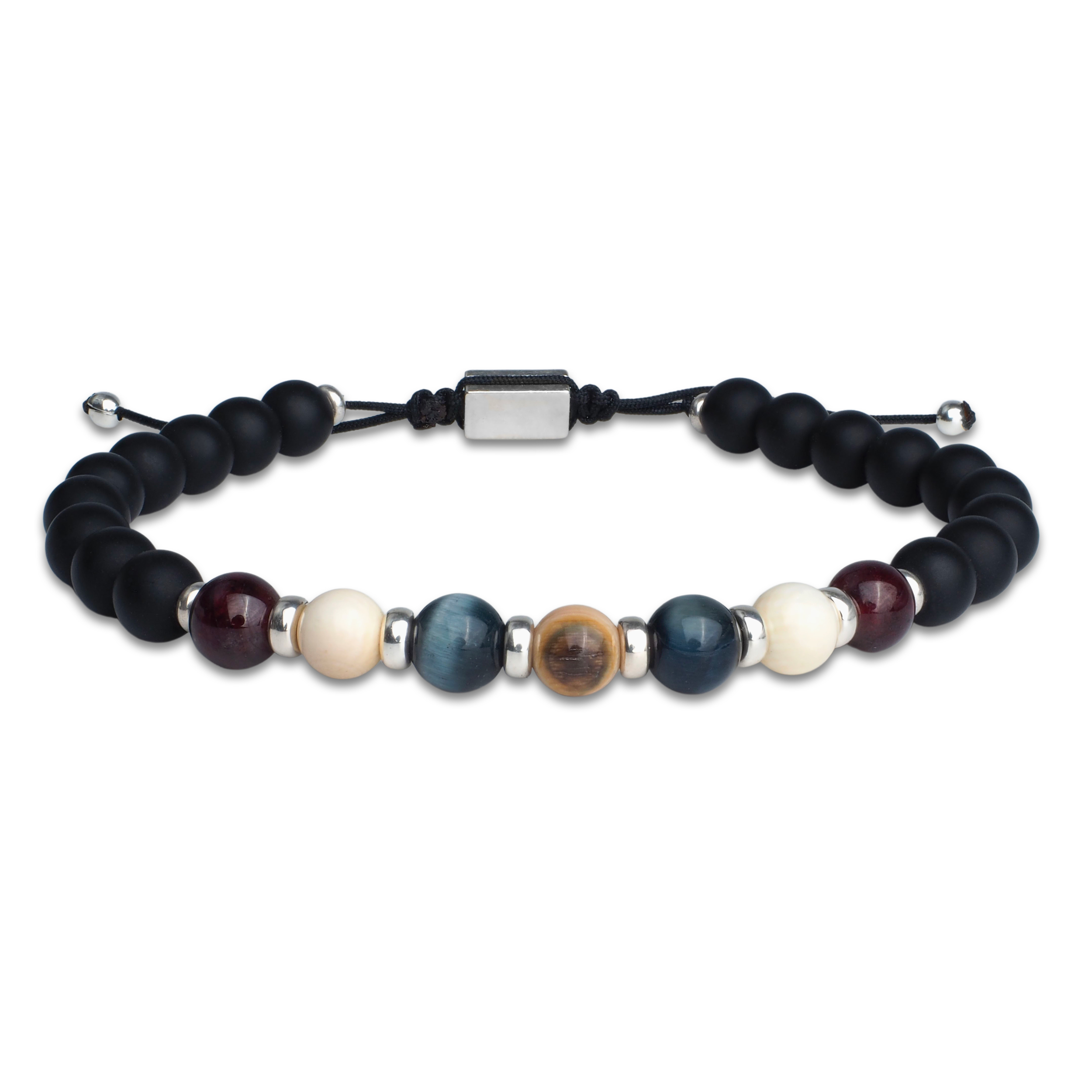 bracelet homme pierres