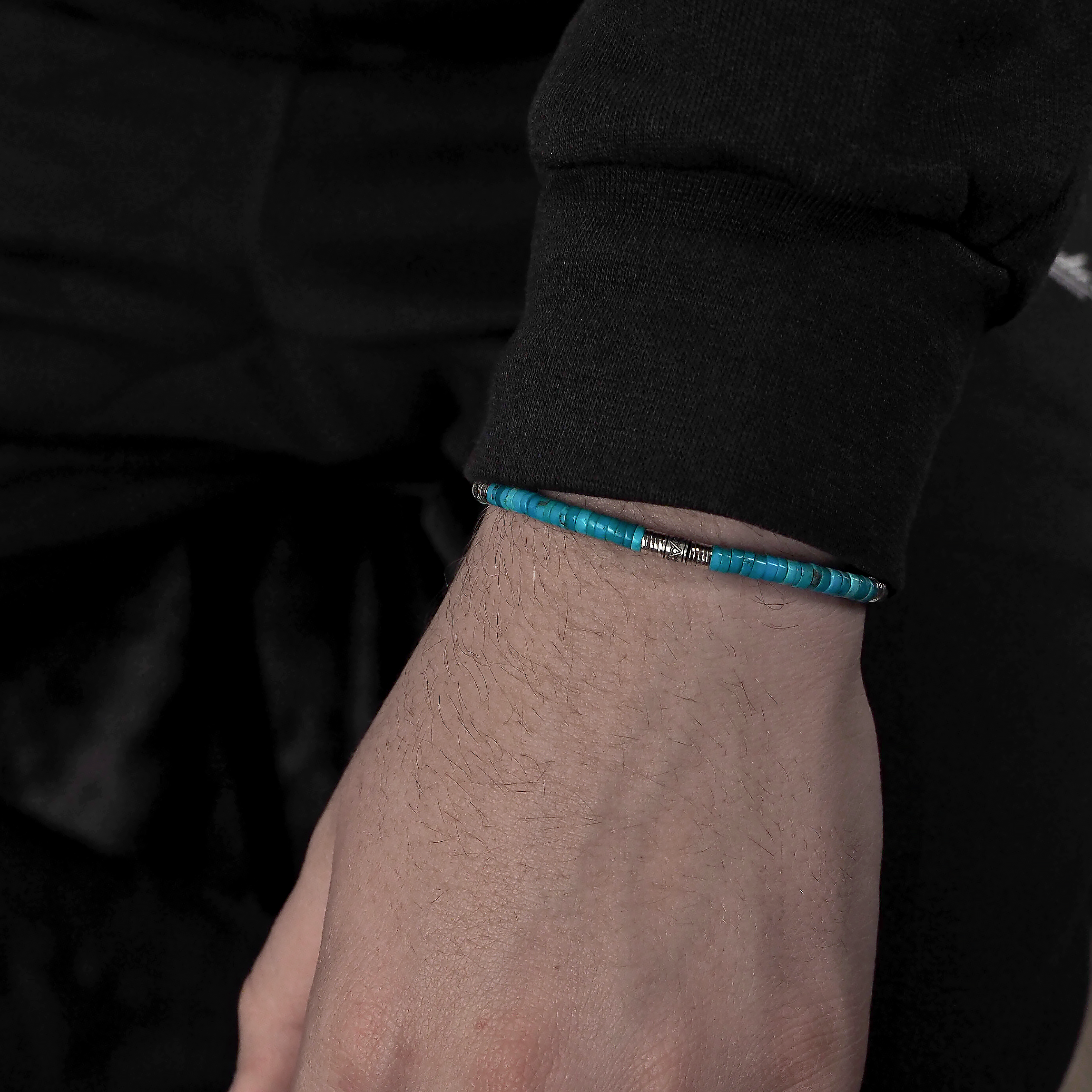 bracelet turquoise véritable