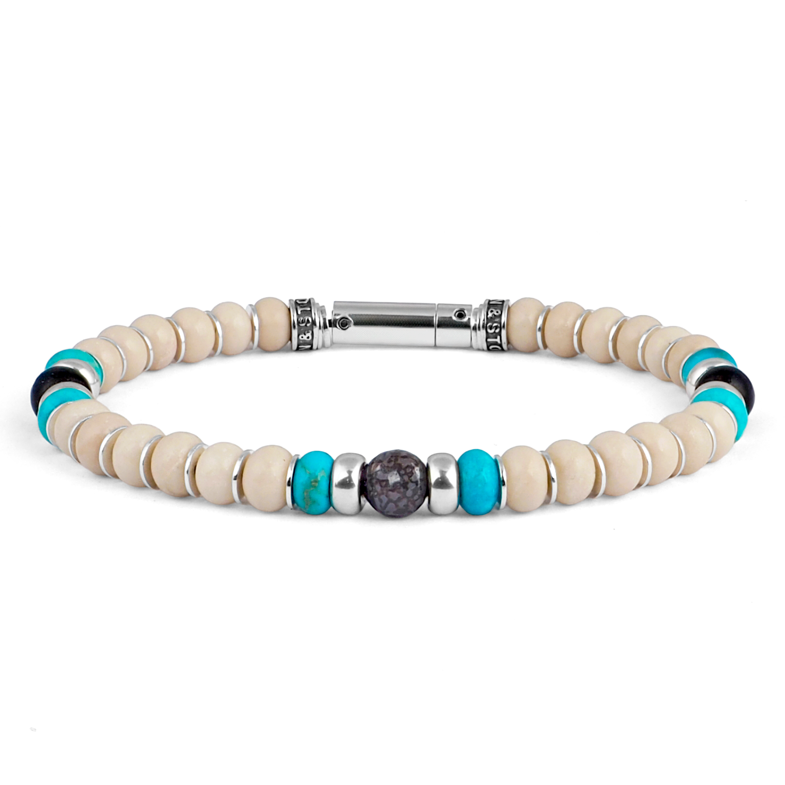 bracelet turquoise pour homme