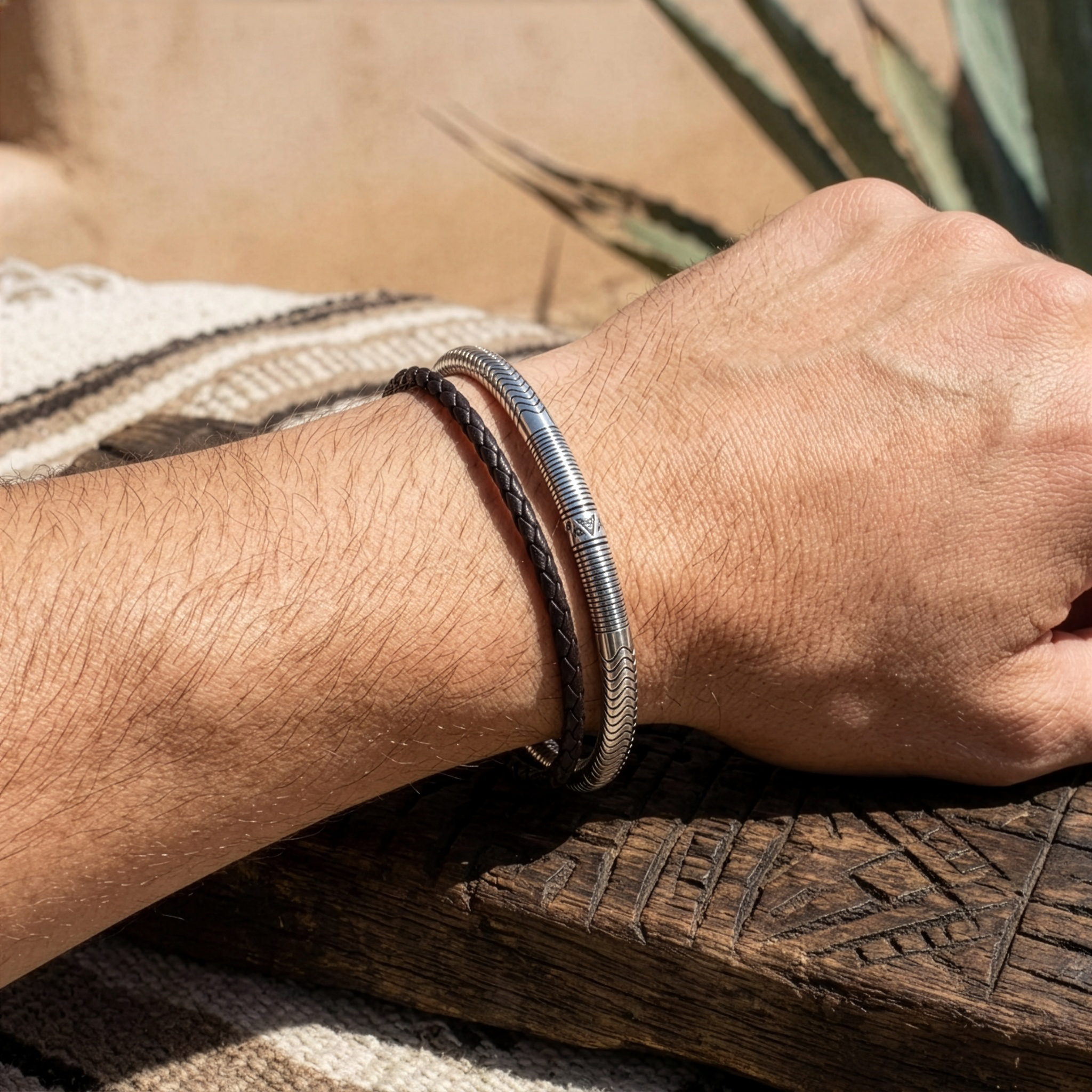bracelet homme en argent 925