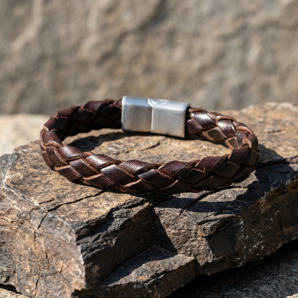 bracelet homme en cuir