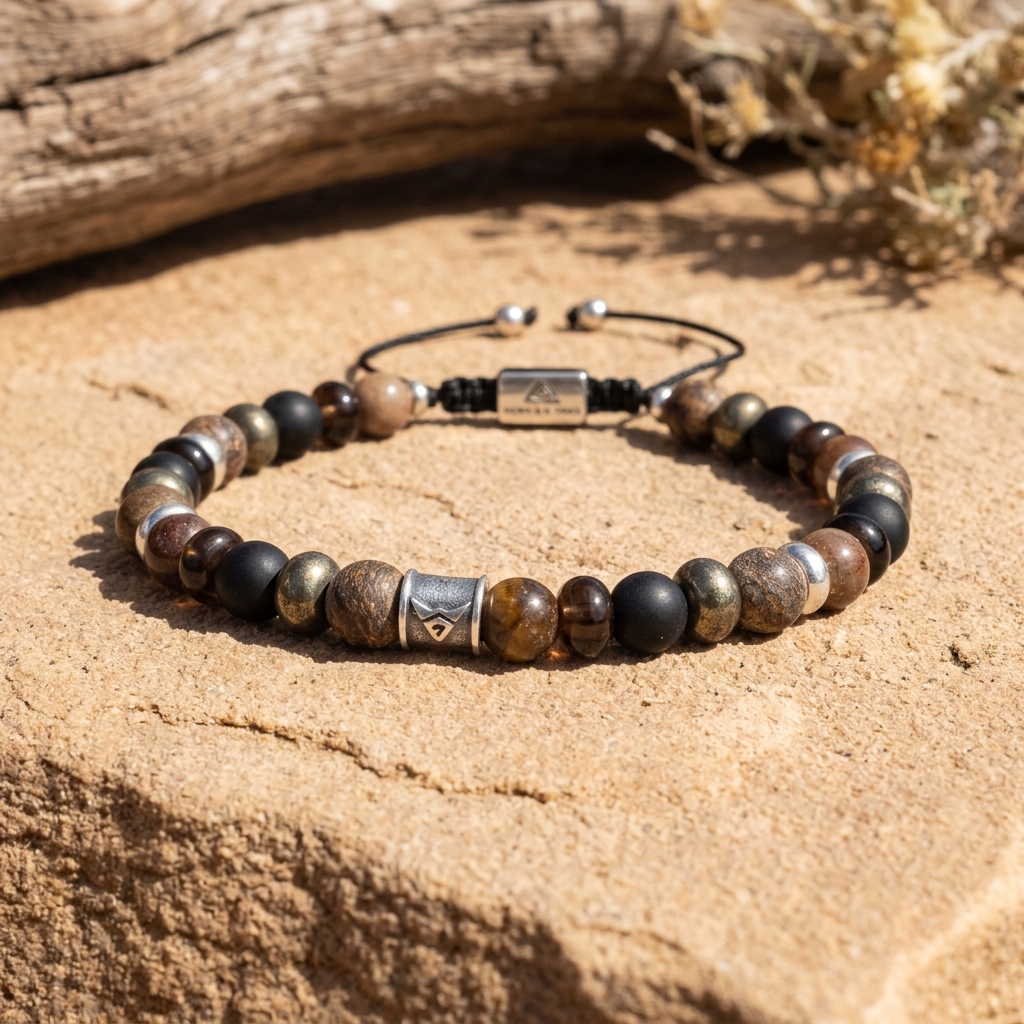 bracelets perles homme