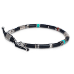 bracelet homme vinyle africain
