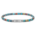 bracelet homme turquoise et argent
