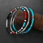 bijoux homme turquoise