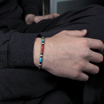 bracelet turquoise pour homme