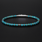 bijoux en turquoise véritable pour homme