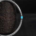 bracelet turquoise et argent pour homme