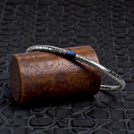 racelet homme en argent et labradorite