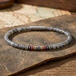 bracelet homme labradorite et argent