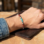 bracelet en turquoise darizona pour homme