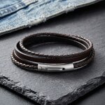bracelet en cuir pour homme