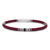 Bracelet homme argent et vinyle africain