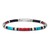 Bracelet homme turquoise et argent