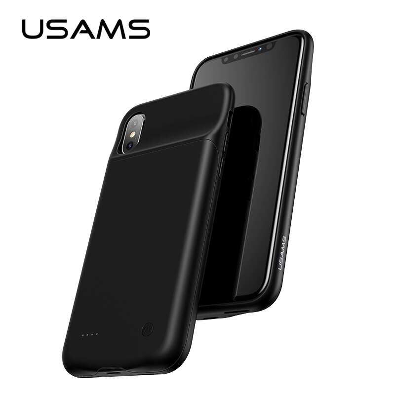 USAMS-Battery-Charger-Case-for-iPhone-X-3200mAh-Power-Bank-Case-For-iPhoneX-10-Portable-Charging