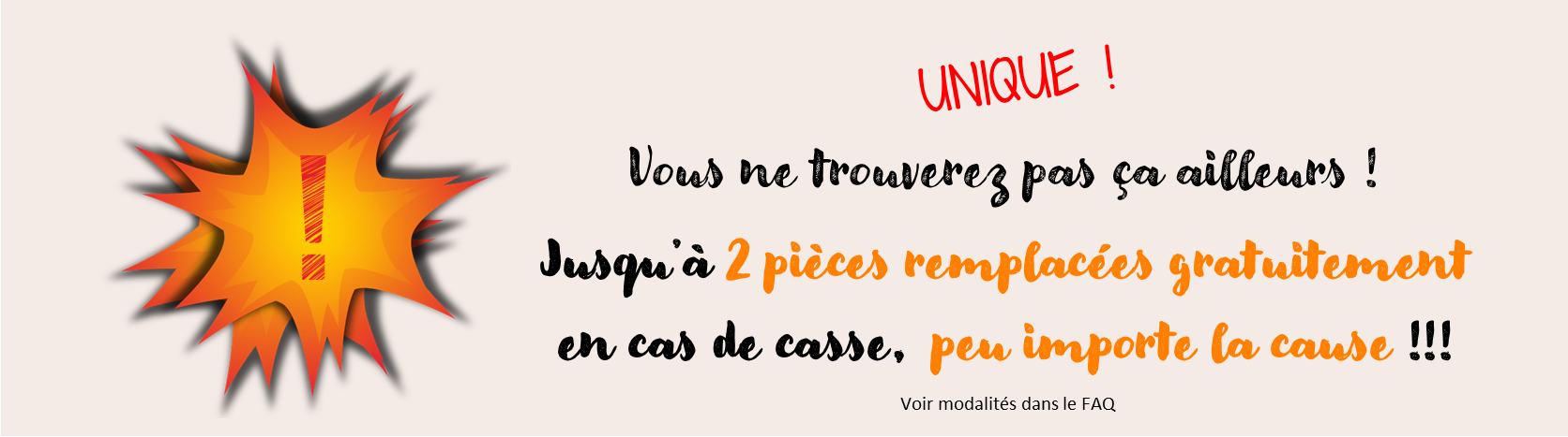 REMPLACEMENT PIECE CASSEE - FAQ