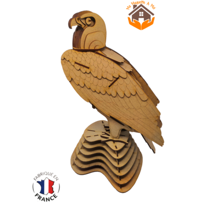 MAQUETTE EN BOIS AIGLE FABRICATION ARTISANALE FRANCAISE 7
