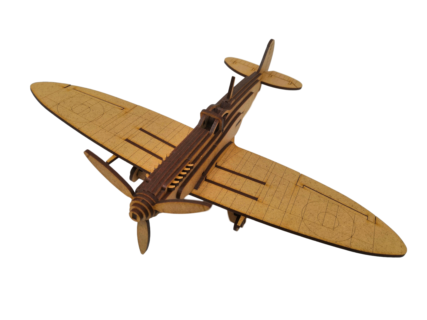 Maquette d'avion SPITFIRE - Maquettes en bois d'avions de chasse