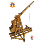 MAQUETTE EN BOIS TREBUCHET EPOQUE MEDIEVALE FABRIQUE EN FRANCE B