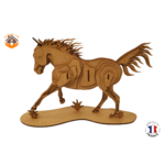 MAQUETTE EN BOIS CHEVAL MADE IN FRANCE PUZZLE 3D 7