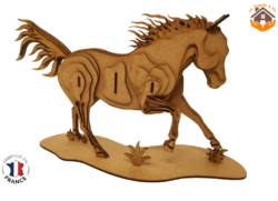 MÉGACRÉA Maquette En Carton Libellule 30x30x12 Cm – Modèle 3D DIY à Monter Soi-Même