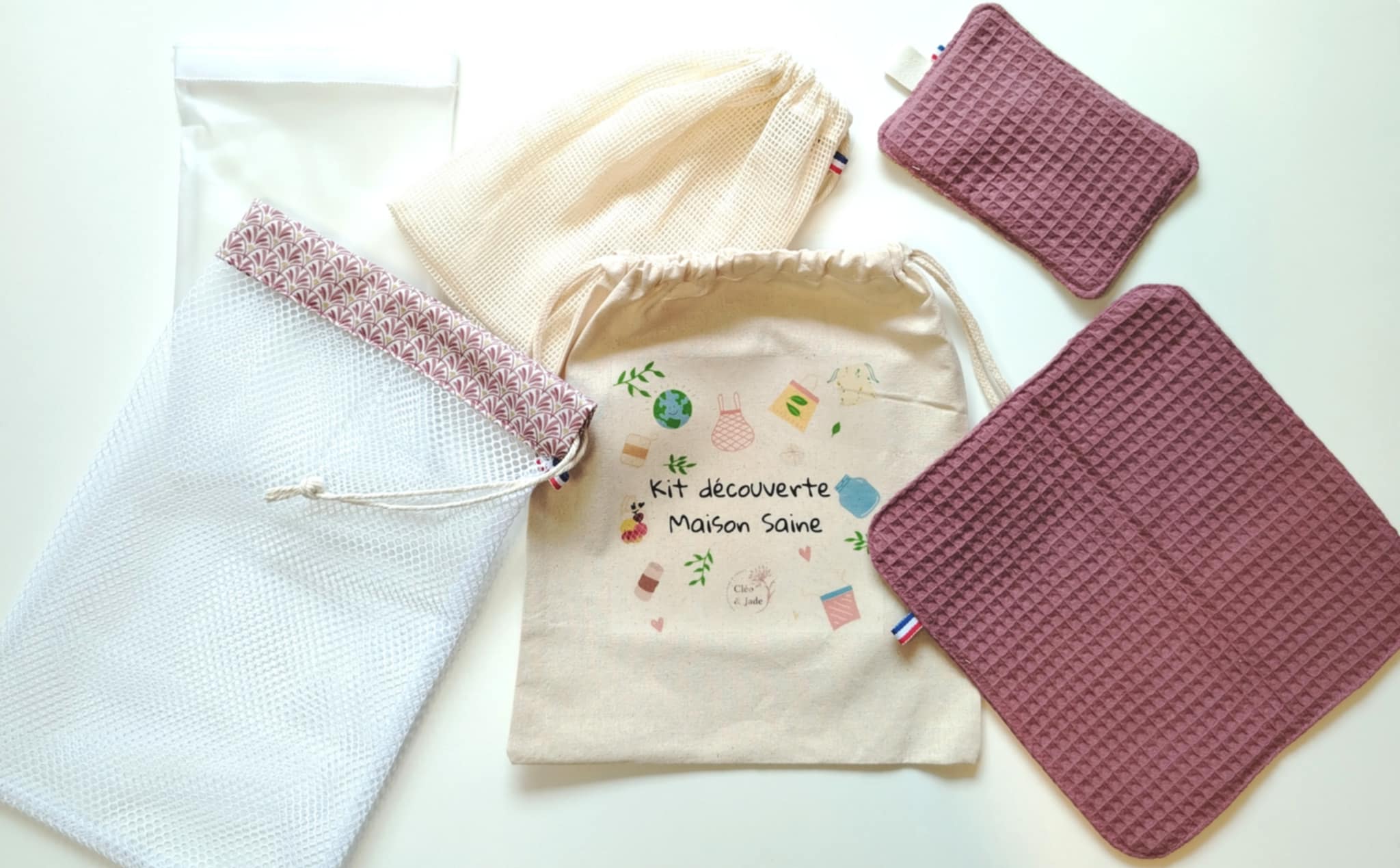 Accessoires zéro déchet pour la maison