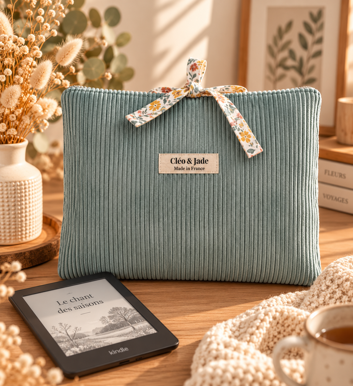Pochette à livre et kindle
