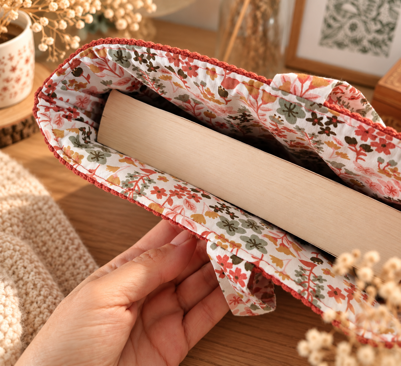 Grande pochette à livre et tablette