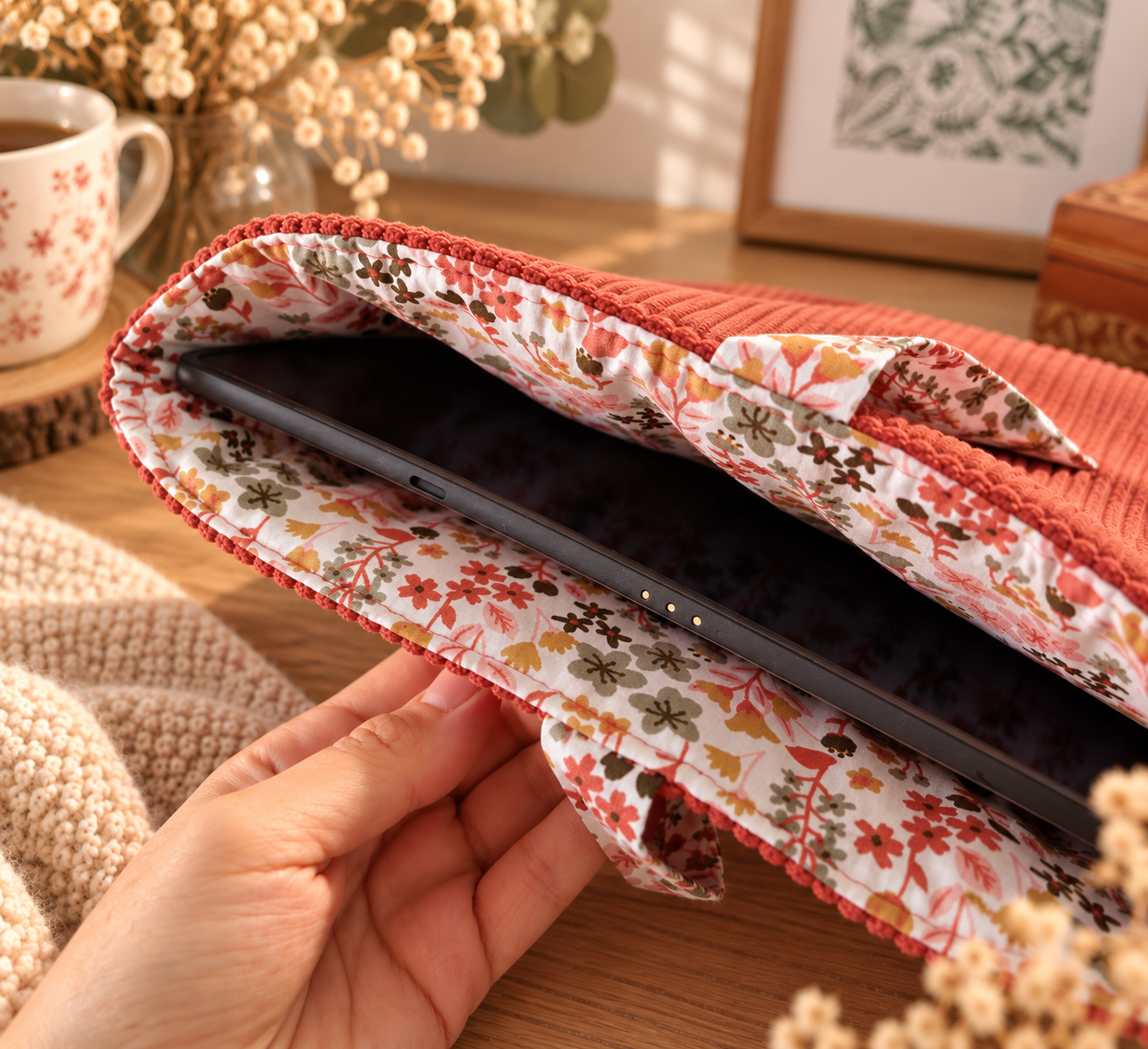 Pochette à livre et tablette