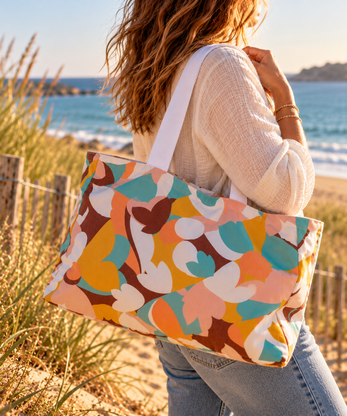 Grand sac en tissu