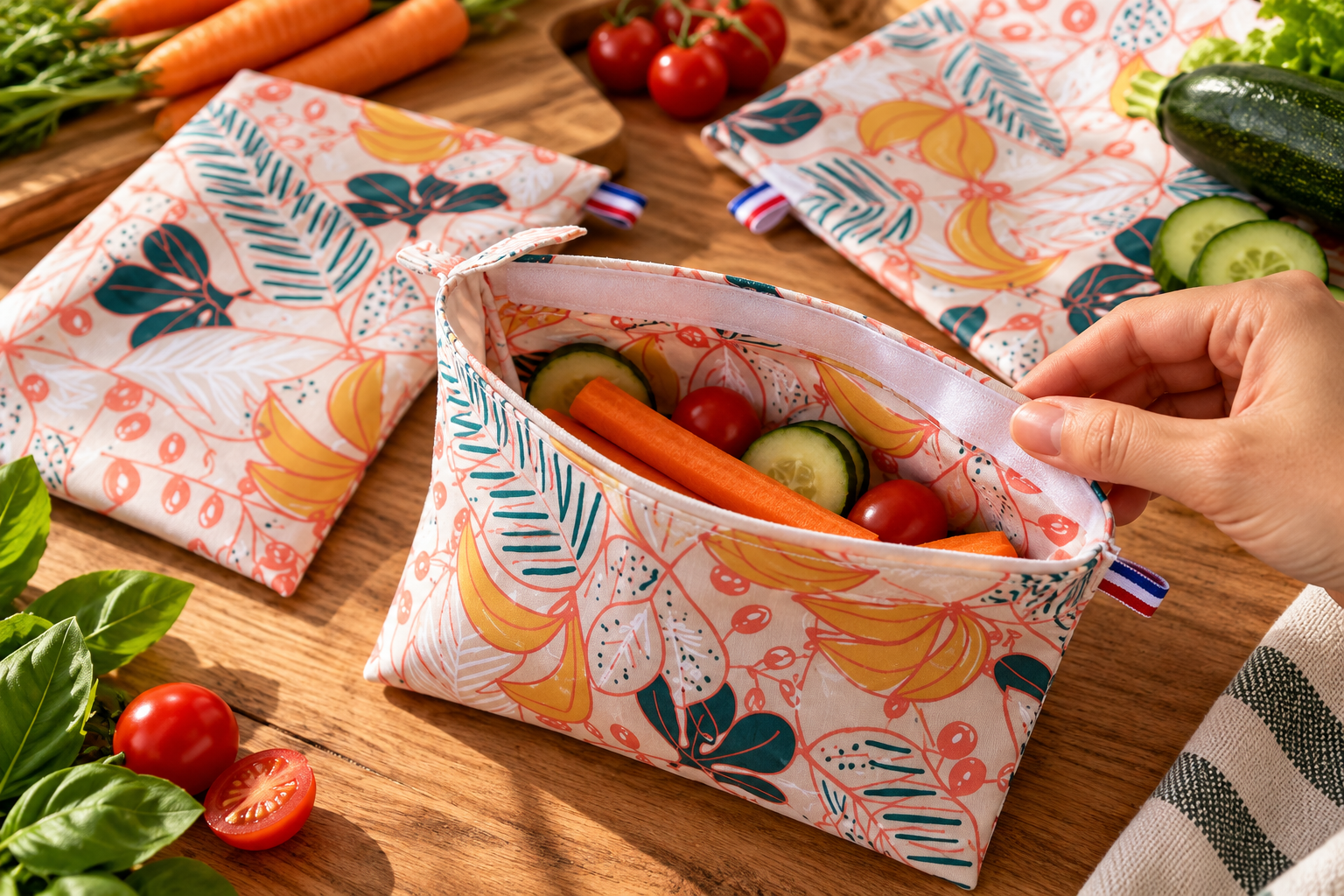 Sac de congélation en tissu