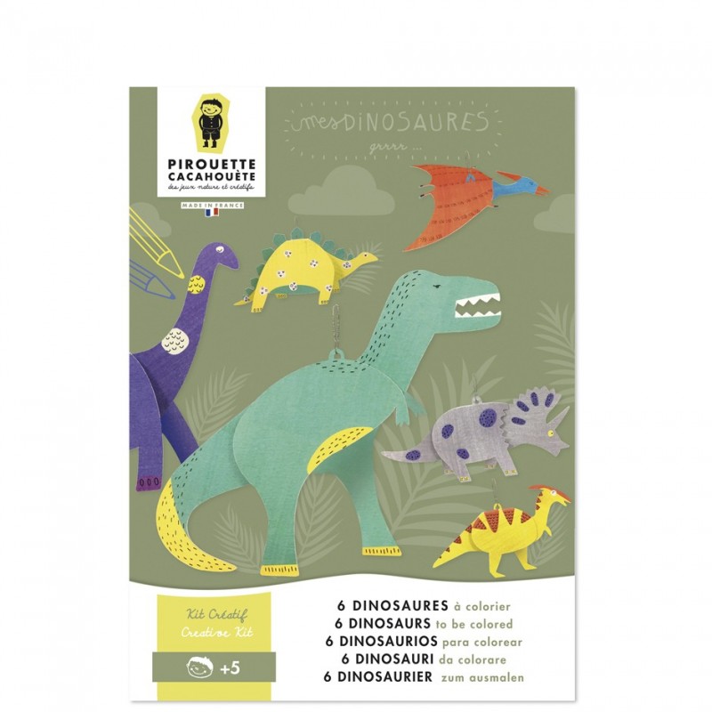 Kit Créatif Mes dinosaures