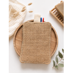 Eponge écologique en toile de jute
