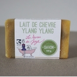 Savon lait de chèvre ylang ylang 1