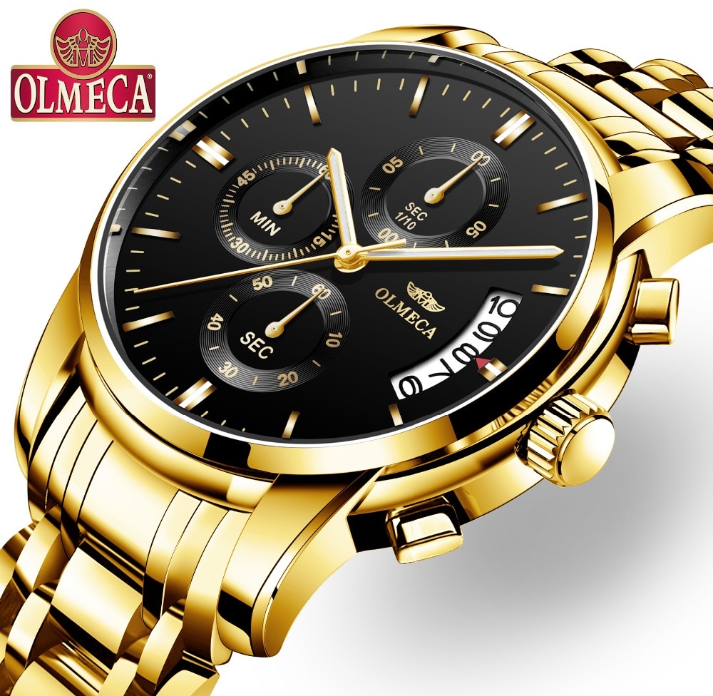 OLMECA-Relogio-Masculino-hommes-montre-de-luxe-montres-de-sport-3ATM-tanche-horloge-chronographe-montre-bracelet