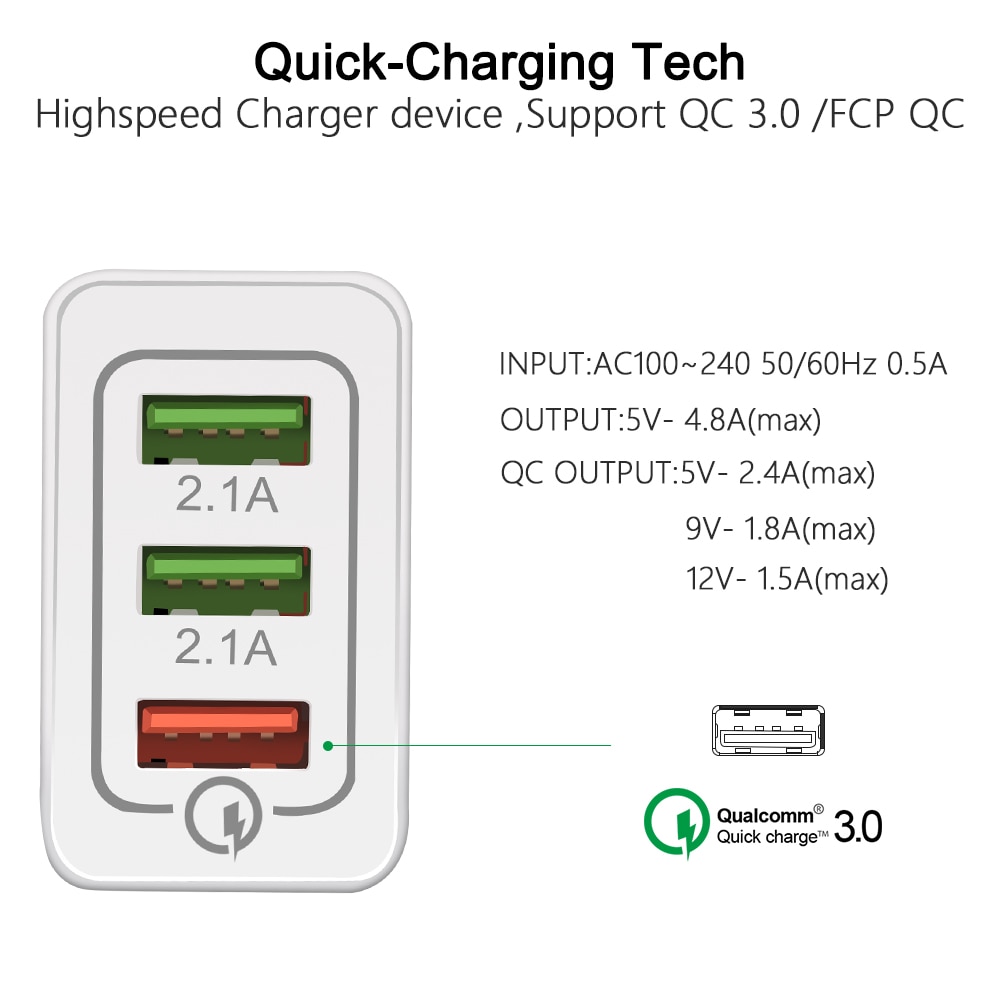 Chargeur-rapide-QC-3-0-chargeur-mural-intelligent-3-USB-rapide-pour-Xiaomi-Samsung-Huawei-adaptateur