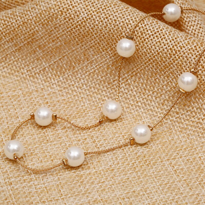 2019-simul-collier-de-perles-Top-qualit-Anti-allergie-en-gros-or-couleur-d-claration-collier