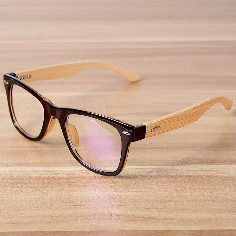 Mode-cor-enne-Lunettes-Cadre-Objectif-Clair-Lunettes-Optiques-En-Bois-Bambou-Noir-Bleu-Lunettes-Cadres