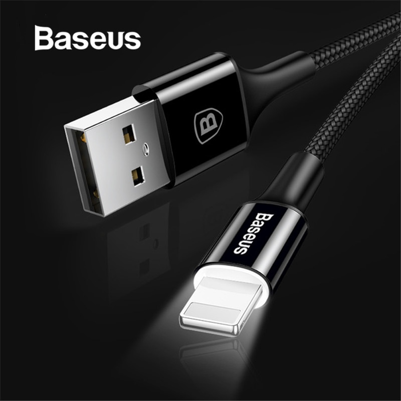 C-ble-de-chargeur-d-clairage-Baseus-LED-pour-iPhone-X-8-7-c-ble-USB