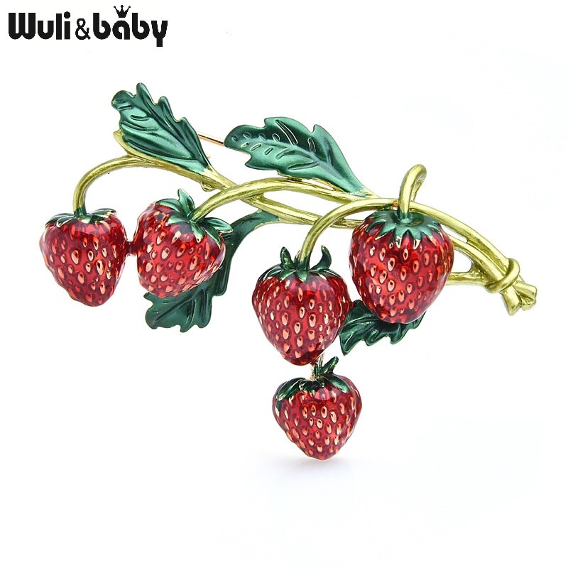 Wuli-b-b-broches-en-mail-rouge-pour-femmes-broches-pour-Bouquet-de-fraises-rouges-pour