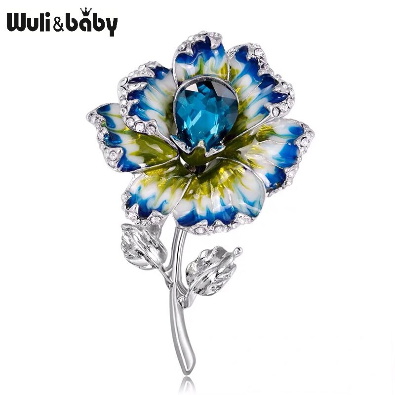 Wuli-b-b-3-couleur-mail-fleur-broches-femmes-alliage-beaut-cristal-fleur-mariages-Banquet-broche