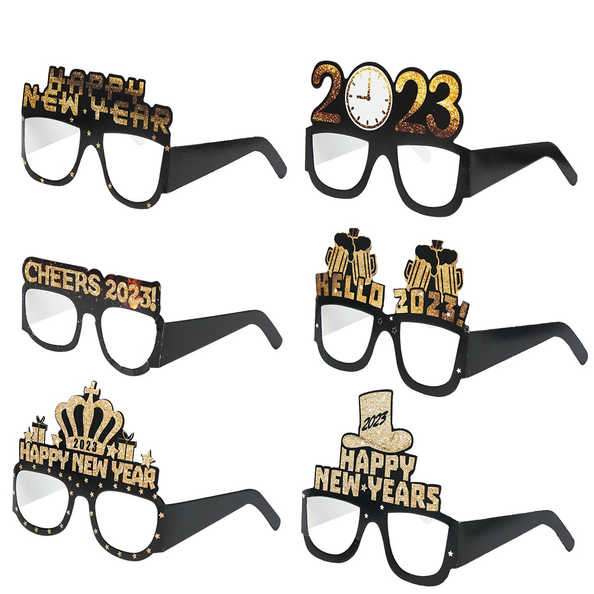 Cadre-de-lunettes-en-papier-accessoires-de-cabine-Photo-d-coration-de-f-te-du-r