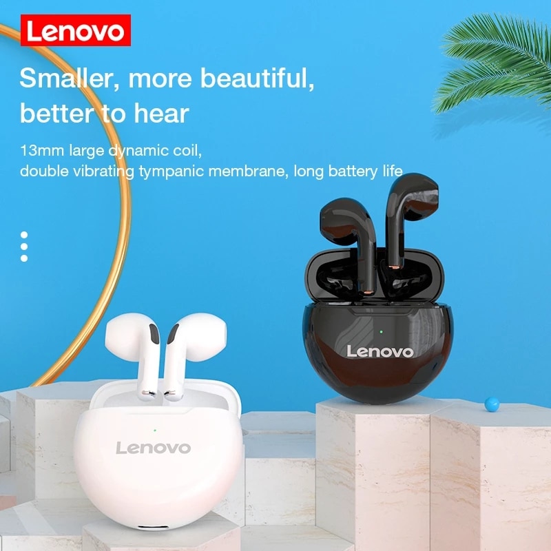 Lenovo-couteurs-sans-fil-Bluetooth-5-0-TWS-casque-d-coute-tanche-r-duction-du-bruit
