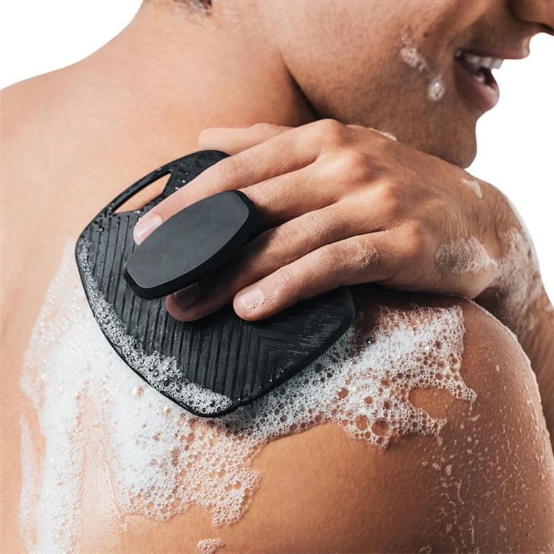 Brosse de bain et de massage doux en silicone pour tous les types de peau