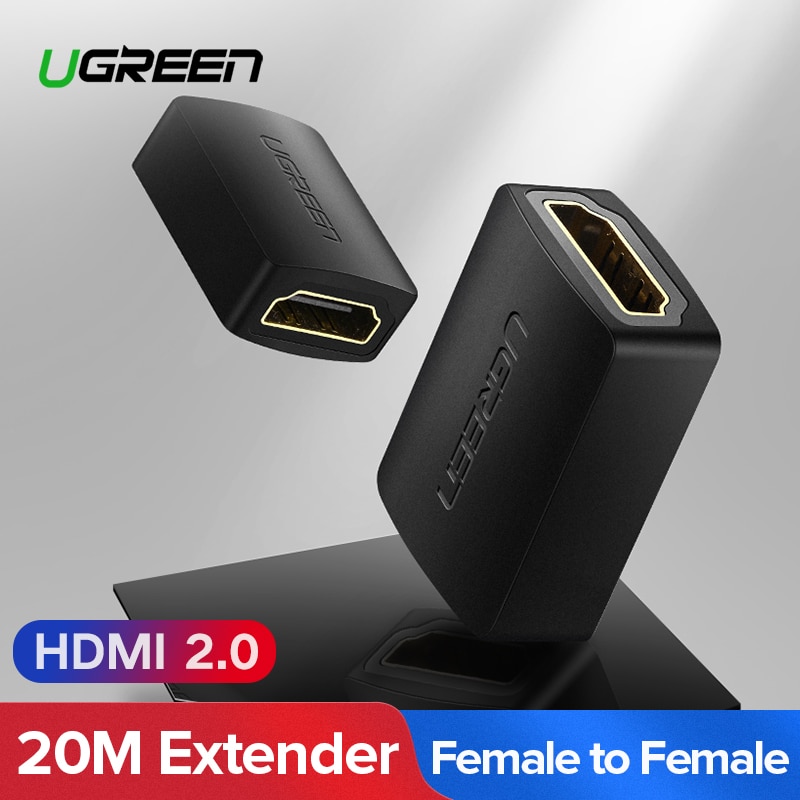 Ugreen-HDMI-Extender-femelle-femelle-connecteur-4K-HDMI-2-0-Extension-convertisseur-adaptateur-coupleur-pour-PS4