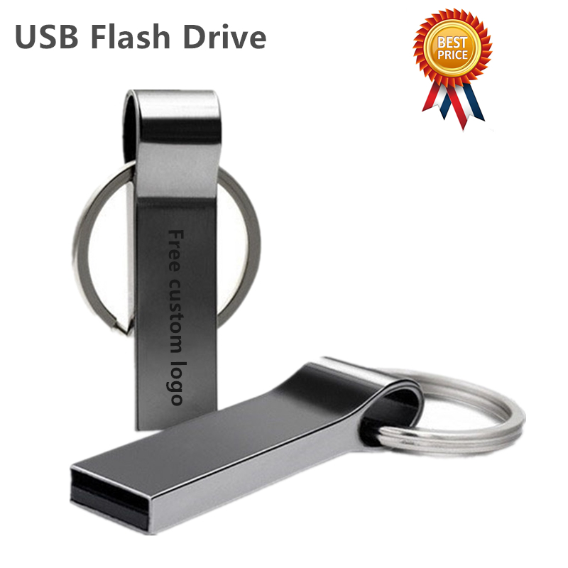Nouveau-lecteur-flash-usb-64gb-m-tal-USB-3-0-argent-cl-pendrive-4GB-8GB-16GB