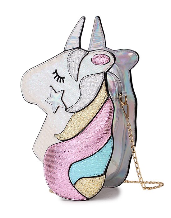 Mignon-fantaisie-mode-licorne-conception-Pu-cuir-Laser-fille-sac-main-sac-main-sac-bandouli-re