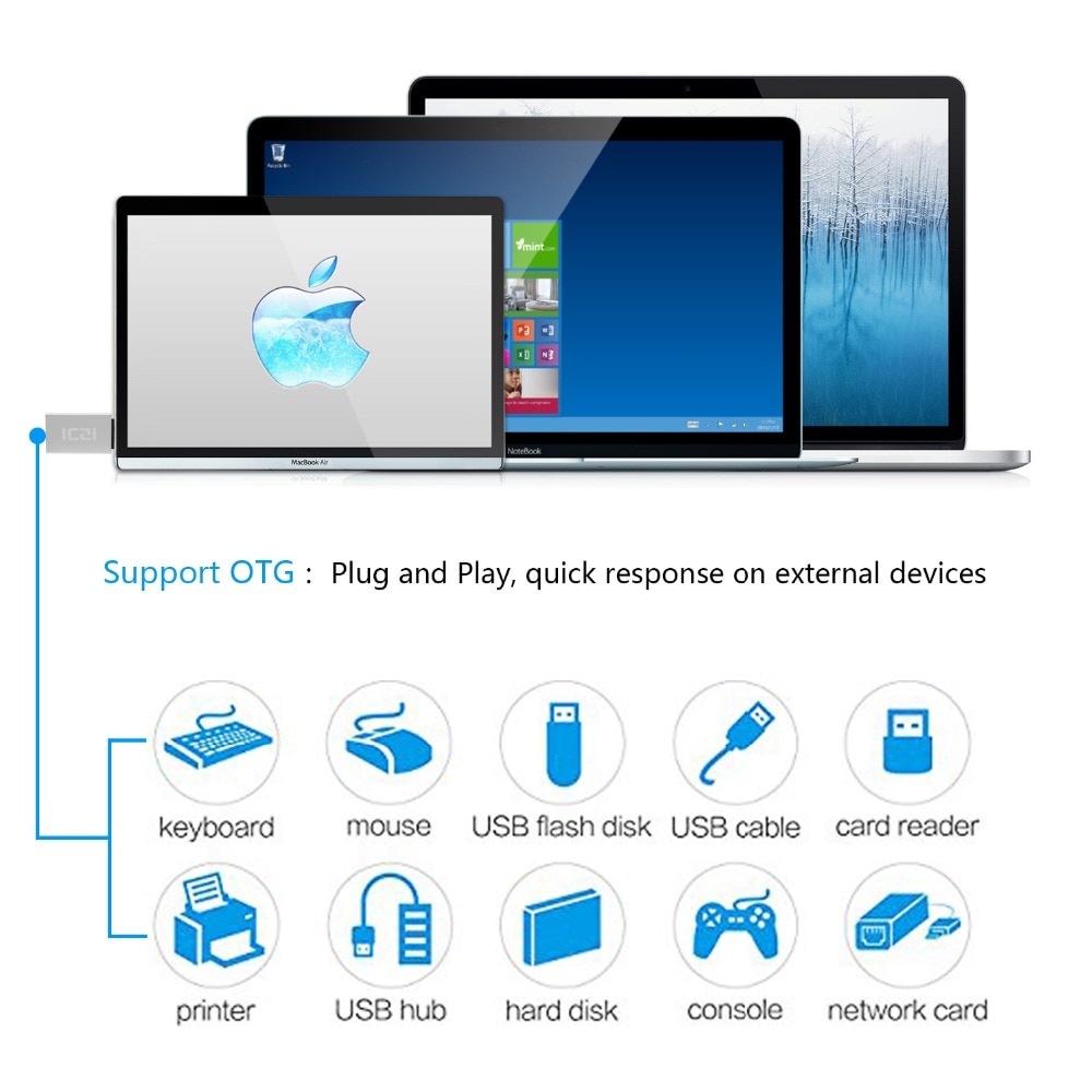 ICZI-2-pi-ces-USB-C-m-le-Micro-USB-adaptateur-femelle-USB-C-m-le