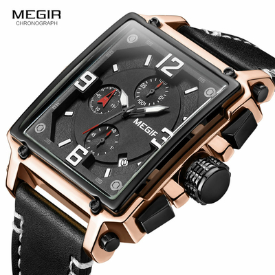 Megir-bracelet-en-cuir-arm-e-chronographe-Quartz-montres-hommes-carr-sport-chronom-tre-homme-horloge