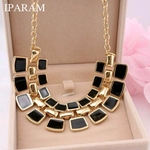 IPARAM-2019-colliers-la-mode-pendentifs-lien-cha-ne-collier-Long-mail-plaqu-d-claration-Bling